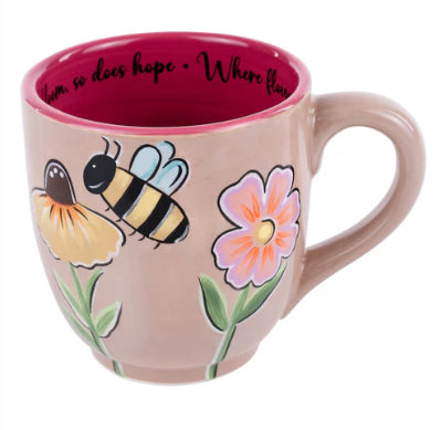 Wildflower Bee Mug