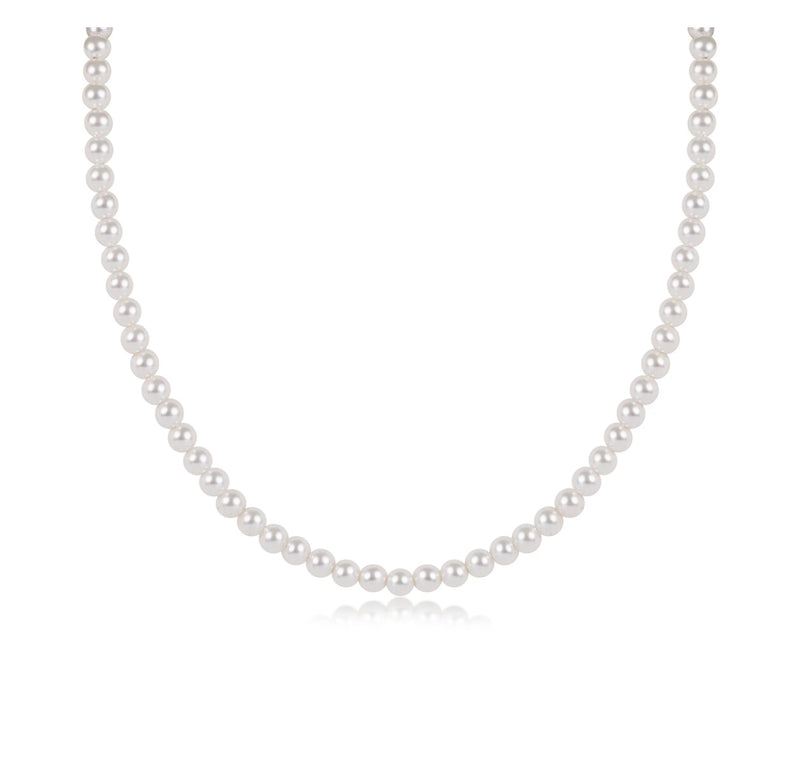 Classic Pearl Choker 4mm