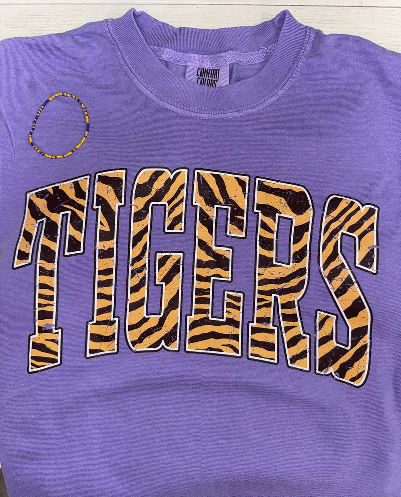 Tiger Print Tigers Tee