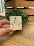 Smaller Rope Bow Earrings