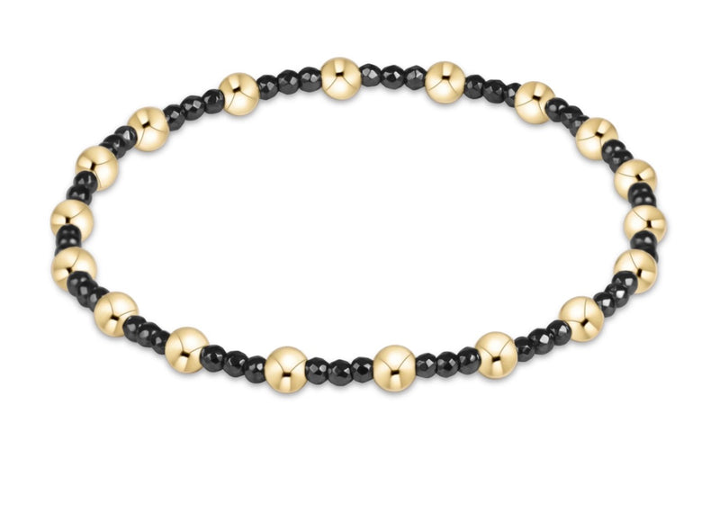 Sincerity Faceted Hematite 2mm Bracelet