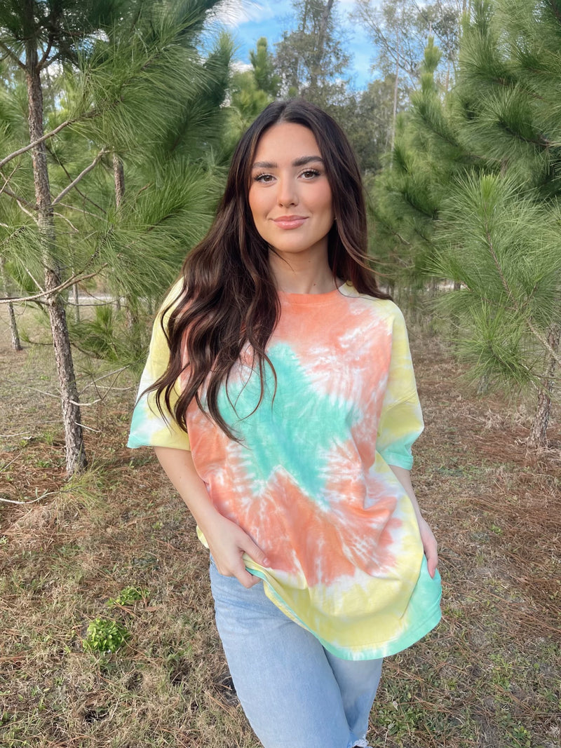 Tie Dye Boxy Tee