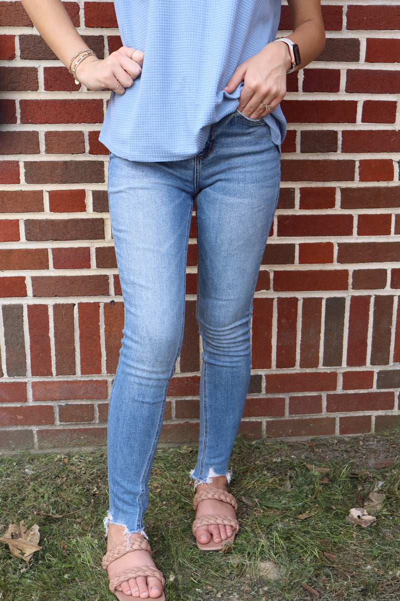 Twilling Skinny Jeans