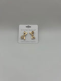 Solid Bow Earrings