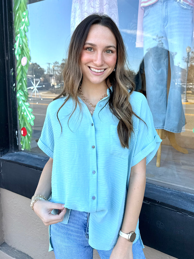 Meadow Button Down Top