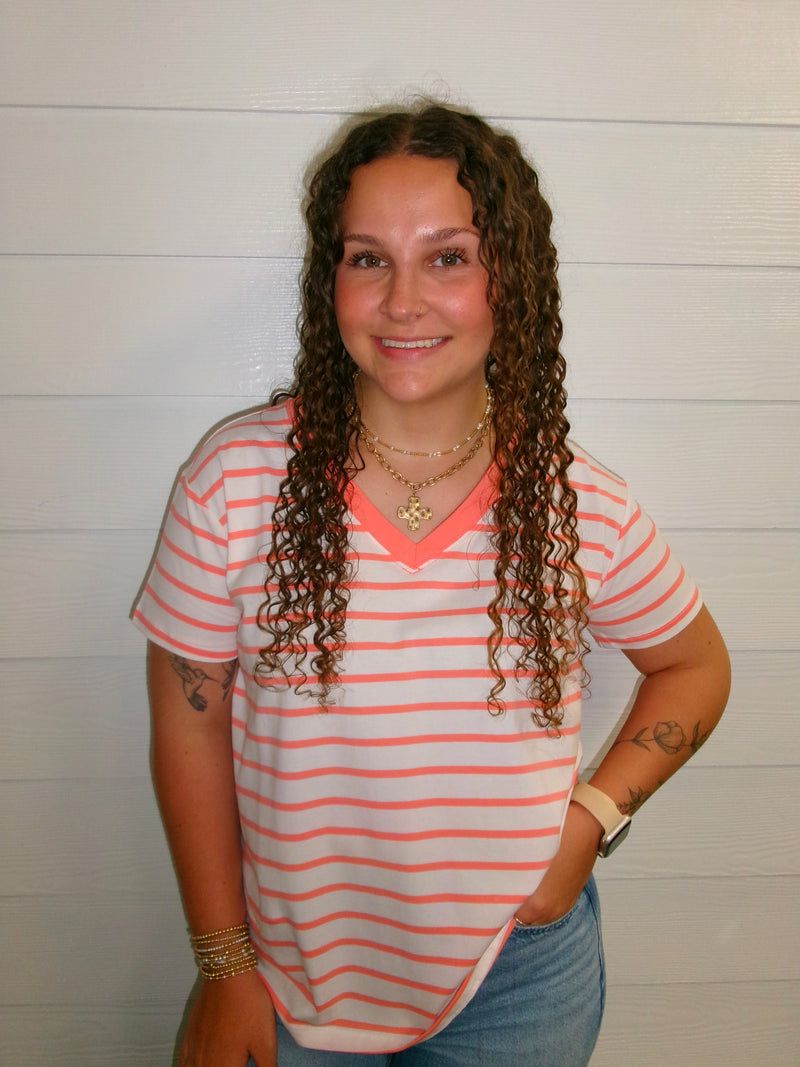 Tina Striped Top