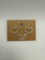 Open Heart Earrings