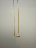 Pave Crystal Cross Necklace