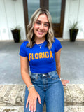 Florida Gameday cropped tee