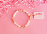 Willow Pearl Bracelet Gold