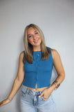 Jessie Sleeveless Sweater
