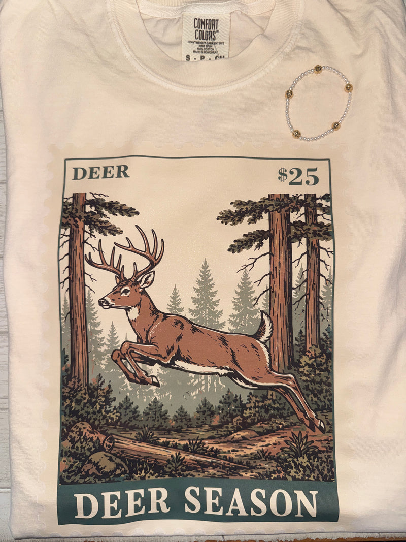 Deer Season Stamp Tee Shirt