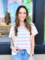 Clover Stripped Top