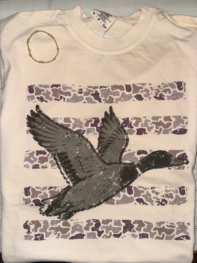 Striped Duck Tee Shirt