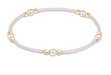 Hope Purpose Pearl Bracelet - Milkshake