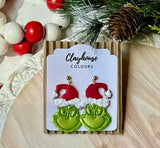 Clayhouse Colours Christmas Earrings