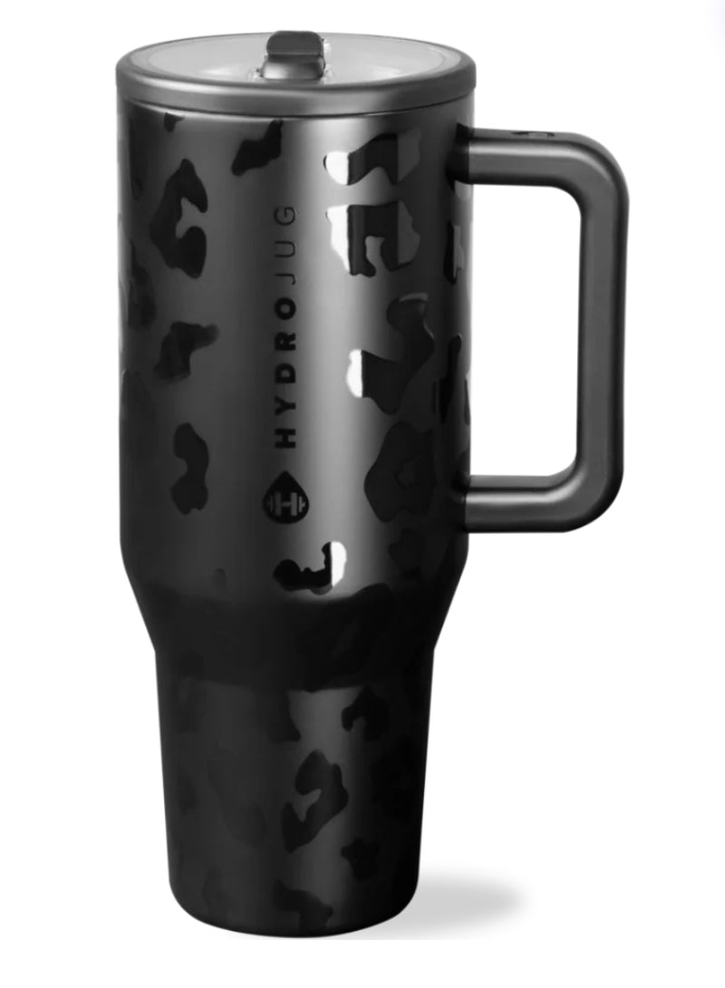 Black Leopard 40oz Hydrojug