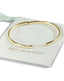 Cherish Gold Bangle Bracelet Small