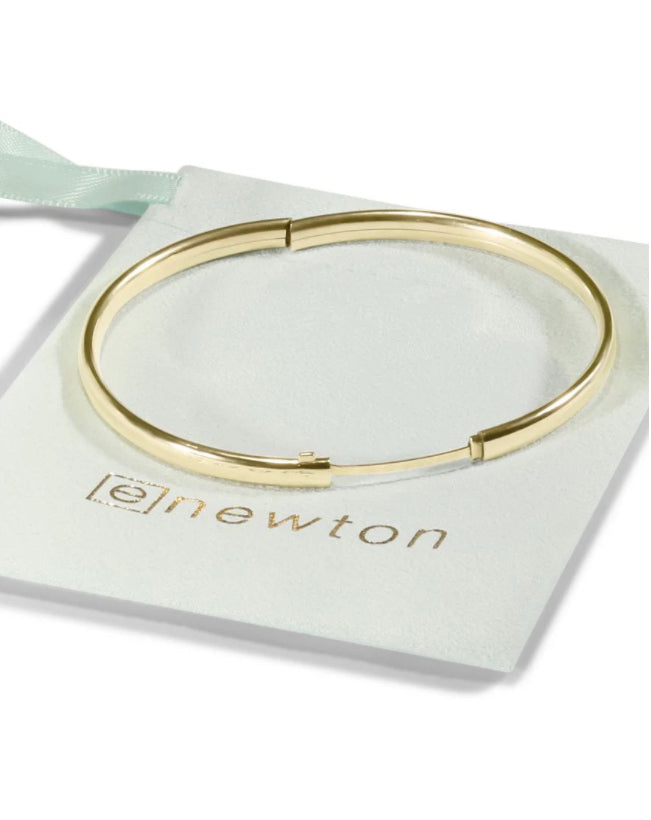 Cherish Gold Bangle Bracelet Small