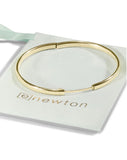 Cherish Gold Bangle Bracelet Small