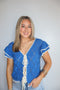 Sapphire Bow Vest