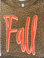 Fall Leopard Tee Shirt