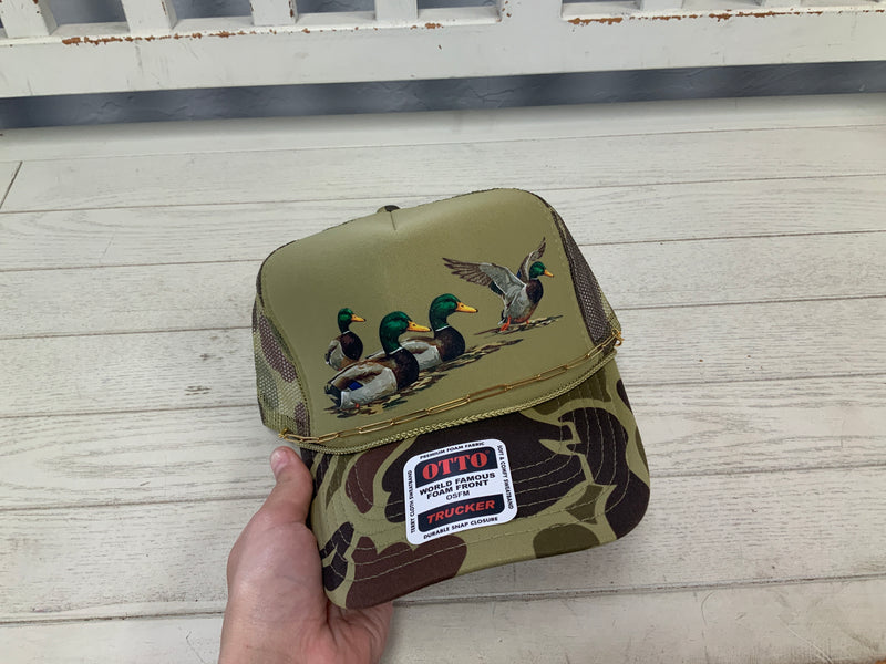 Mallard Ducks Trucker Hat