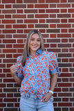 Clementine Floral Blouse