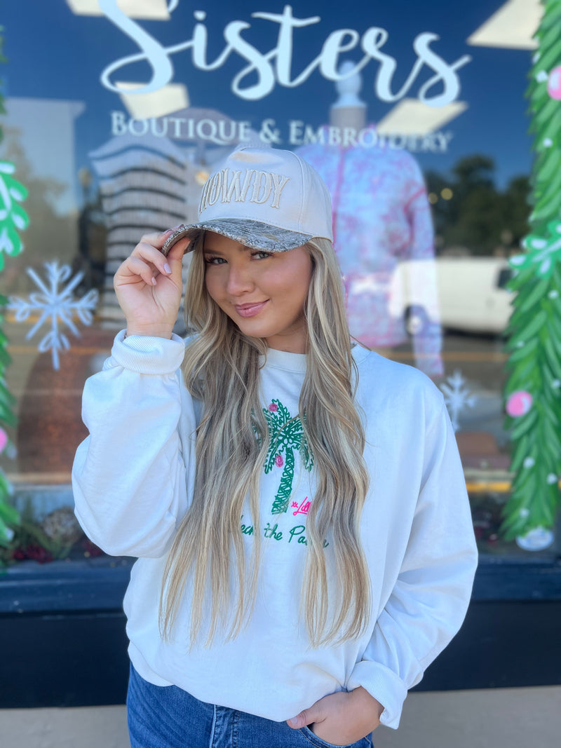 Howdy Camo Embroidered Hat