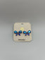 Blue Iridescent Bow