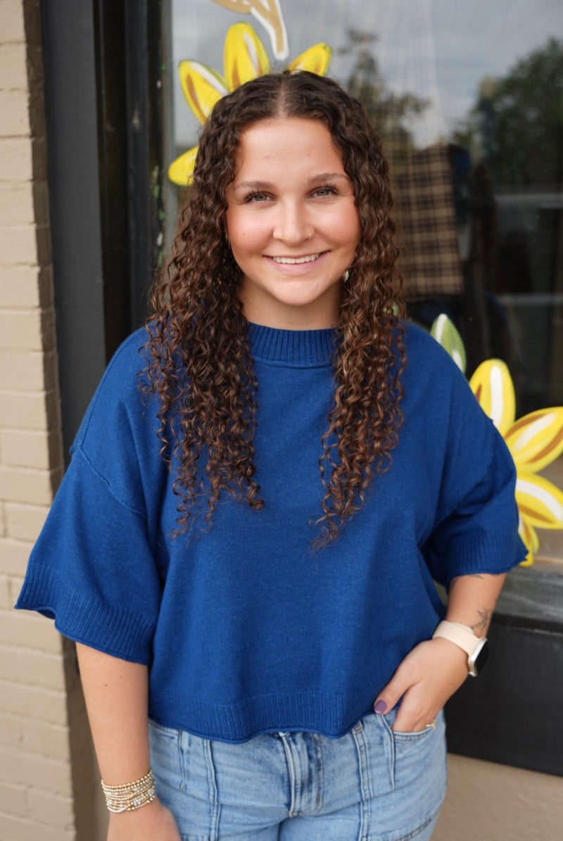 Riley Cropped Sweater