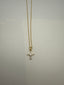 Glass Cross Necklace ￼