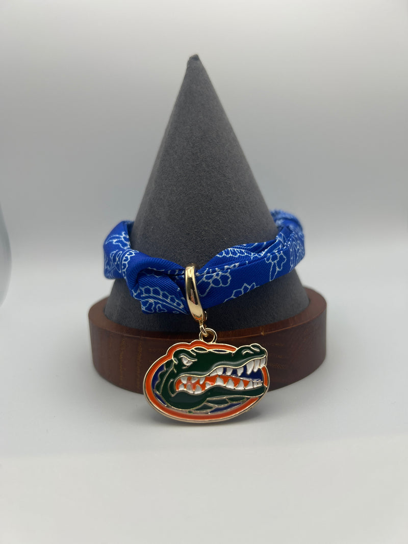 Canvas Style Gameday Scarf Necklace