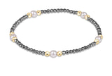 Purpose Pearl 4mm Faceted Hematite Bracelet