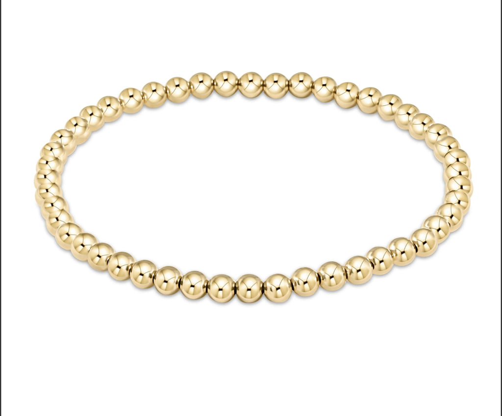 Enewton Extends - Classic Gold 4mm Bead Bracelet