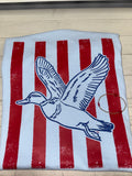 Striped Red & Blue Duck Tee