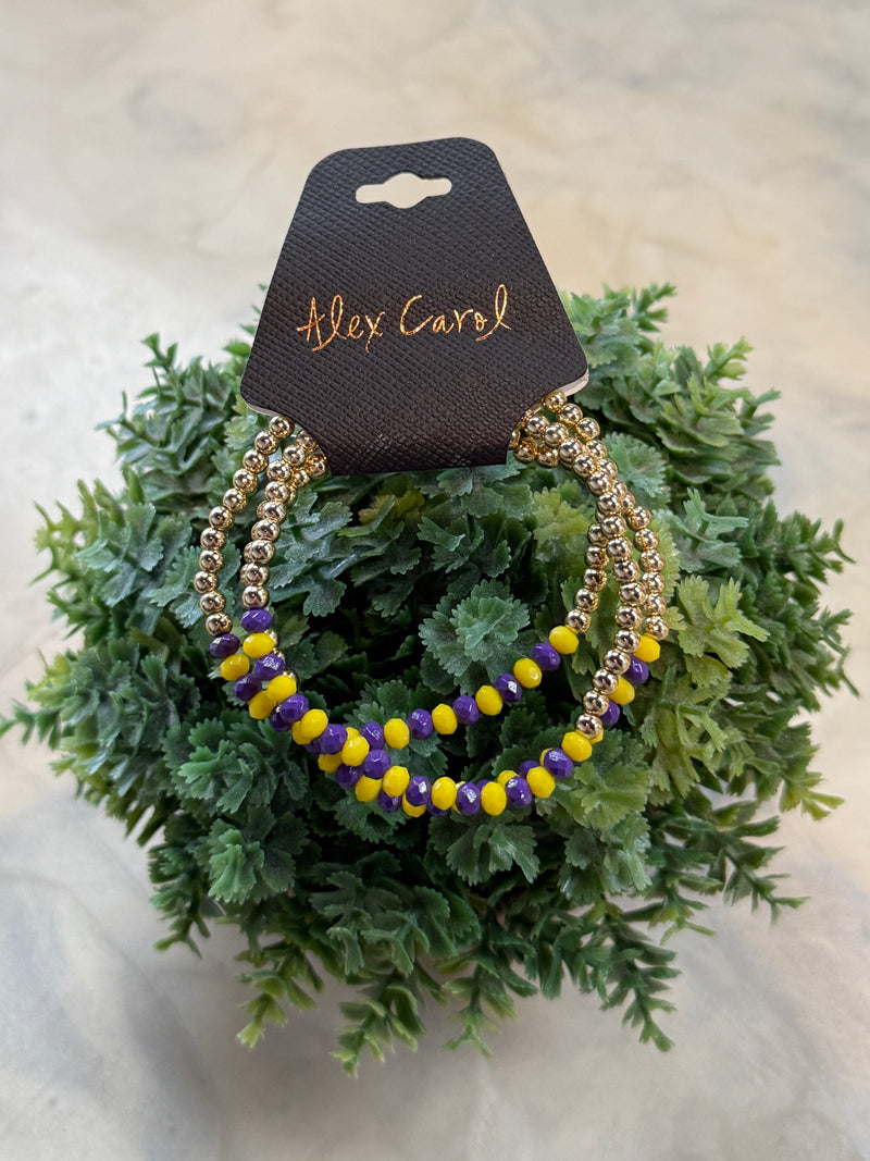 Gameday Half Beaded Bracelet