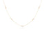 17” Choker Simplicity Chain Gold 4mm Pearl