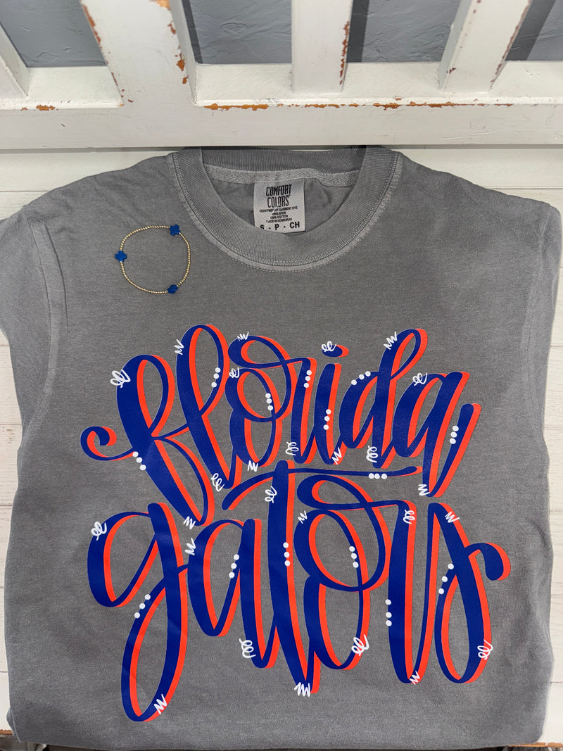 Cursive Florida Gators Tee