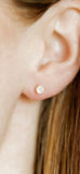 Screwback Stud Earrings- Helen Gold