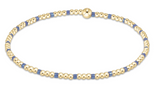 Hope Sincerity Pattern 2mm Beaded Bracelet
