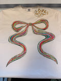 Christmas Spirit Bow Tee