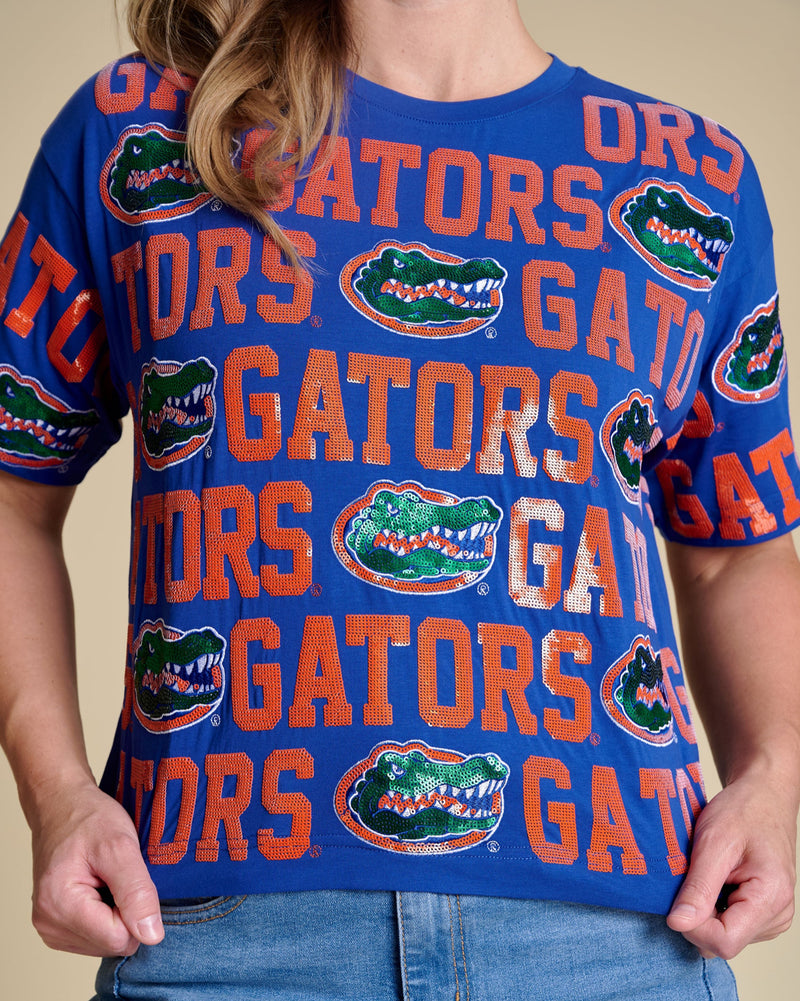 Gator Sequin Top