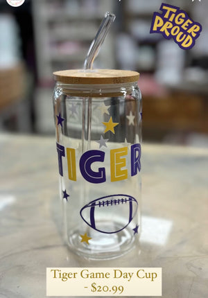 Tiger Game Day Cups