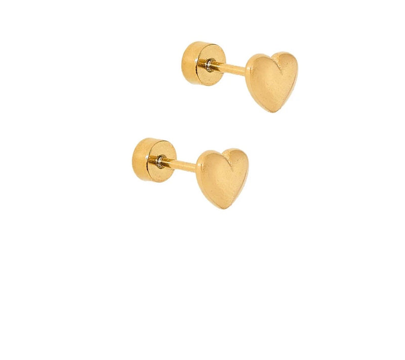 Screwback Stud Earrings- Micro Hadley