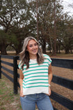 Annie Striped Sweater Vest