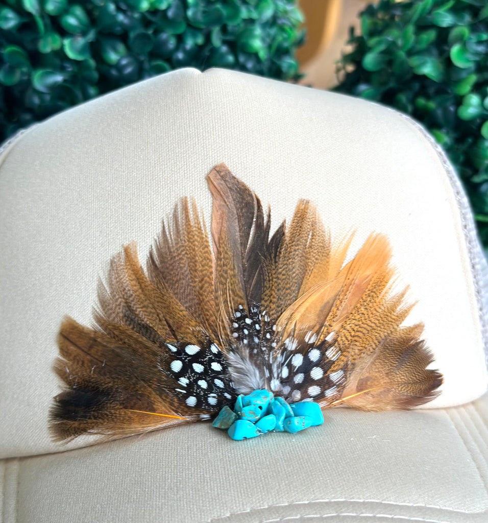 Old South - American Feather Trucker Hat – Pearls and Chicks Boutique