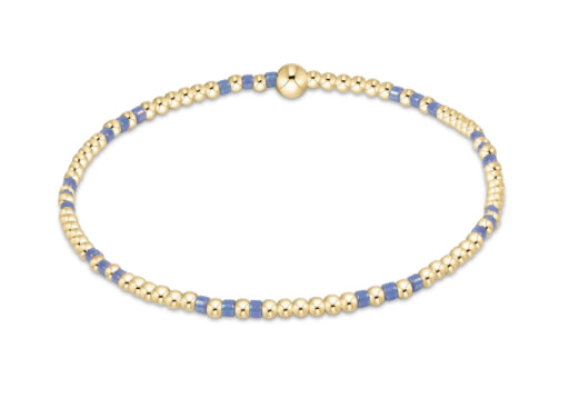 Hope Joy Pattern 2mm Bead Bracelet