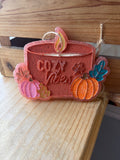 Fall 2.0 "Cozy Vibes" Candle Car Freshie - Apple Pickin'