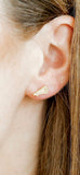 Screwback Stud Earrings- Cheer